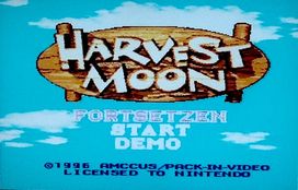 Harvest Moon [SNES]